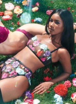 Fleur Du Mal Monet Embroidered Cheeky -Sexy Wear Hub 04 417web