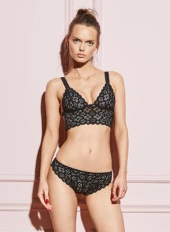 Fleur Du Mal Crochet Lace Longline Triangle Bra -Sexy Wear Hub 180511 SHOT 39 5891 webcrop