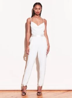 Fleur Du Mal Cowl Neck Spaghetti Strap Cami 11 Fleur Du Mal Cowl Neck Spaghetti Strap Cami -Sexy Wear Hub 190930 FLEURDUMAL SHOT 18 3174full