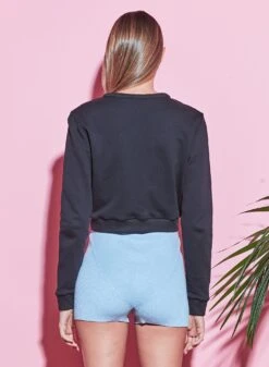 Fleur Du Mal Knit Rib Short -Sexy Wear Hub 210112 FLEURDUMAL SHOT 21 3366crop