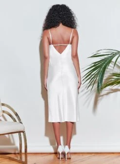 Fleur Du Mal Lily Embroidery Slip Dress -Sexy Wear Hub 210405 FLEURDUMAL SHOT 06 0885full