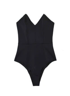 Fleur Du Mal Strapless V-Neck One Piece -Sexy Wear Hub 4 dfe0c1cb 04f2 4712 83e0 9bfa4f9122b0