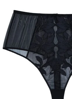 Fleur Du Mal X Precious Lily High Waist Thong 9 Fleur Du Mal X Precious Lily High Waist Thong -Sexy Wear Hub FDMPRECIOUSPANTY flat2