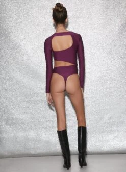 Fleur Du Mal Asymmetric Wrap Bodysuit 11 Fleur Du Mal Asymmetric Wrap Bodysuit -Sexy Wear Hub FDM 010623 1 00611full