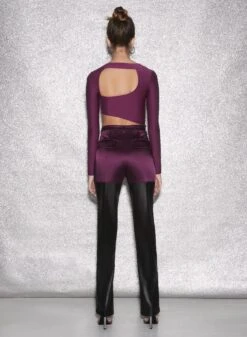 Fleur Du Mal Asymmetric Wrap Bodysuit 15 Fleur Du Mal Asymmetric Wrap Bodysuit -Sexy Wear Hub FDM 010623 1 00723full