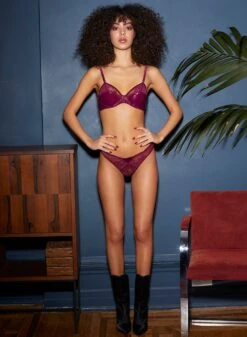 Fleur Du Mal Frankie Lace PVC Thong 15 Fleur Du Mal Frankie Lace PVC Thong -Sexy Wear Hub FDM 020122 1 1155full