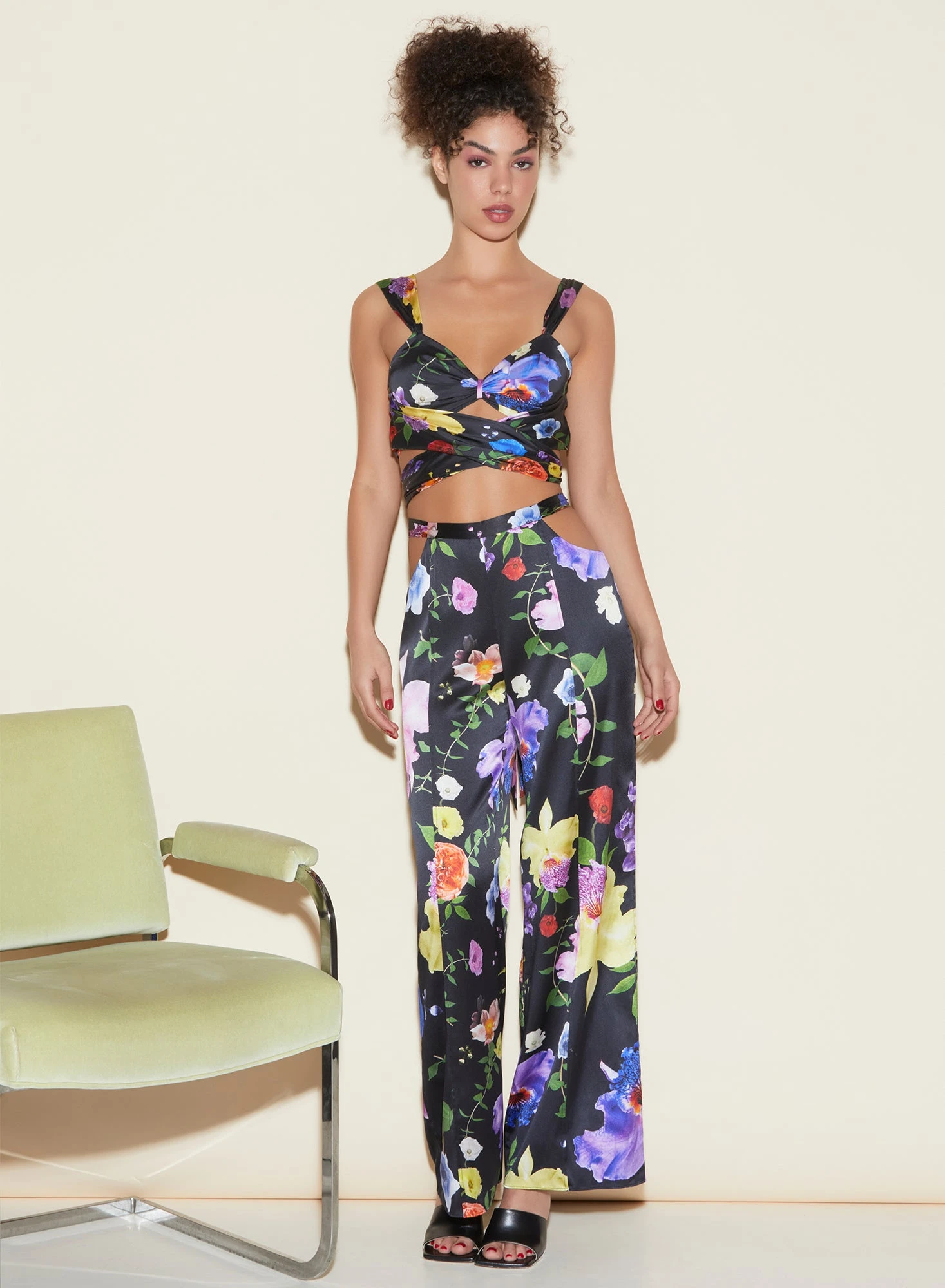 Fleur Du Mal Enchanted Garden Cutout Pant 2 Fleur Du Mal Enchanted Garden Cutout Pant - Image 2