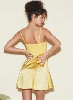 Fleur Du Mal Hook & Eye Bustier Dress -Sexy Wear Hub FDM 050322 1 4134full