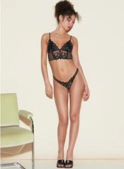 Fleur Du Mal Lily Embroidery Longline Triangle Bra 13 Fleur Du Mal Lily Embroidery Longline Triangle Bra -Sexy Wear Hub FDM 050322 1 4636full