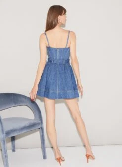 Fleur Du Mal Denim Flare Skirt 12 Fleur Du Mal Denim Flare Skirt -Sexy Wear Hub FDM 090722 1 0078full 5a5ef16d e2ee 4f20 8191 1e39054deba8