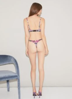 Fleur Du Mal Jersey High Leg Thong -Sexy Wear Hub FDM 090722 1 0915full