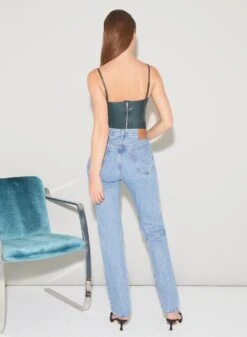 Fleur Du Mal Vegan Leather Bustier -Sexy Wear Hub FDM 091522 1 3297full