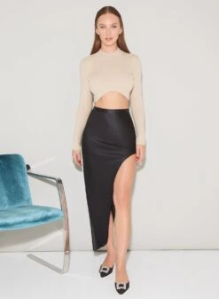 Fleur Du Mal Knit Cropped Turtleneck 12 Fleur Du Mal Knit Cropped Turtleneck -Sexy Wear Hub FDM 091522 1 3524full