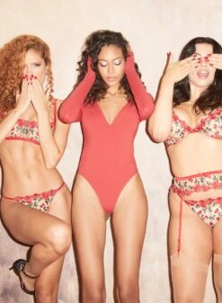 Fleur Du Mal Long Sleeve Plunge Bodysuit 9 Fleur Du Mal Long Sleeve Plunge Bodysuit -Sexy Wear Hub FDM 101122 1 1573web