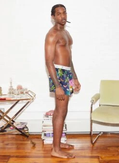 Fleur Du Mal Botanical Unisex Boxer Short 13 Fleur Du Mal Botanical Unisex Boxer Short -Sexy Wear Hub FDM 102221 1 2287full