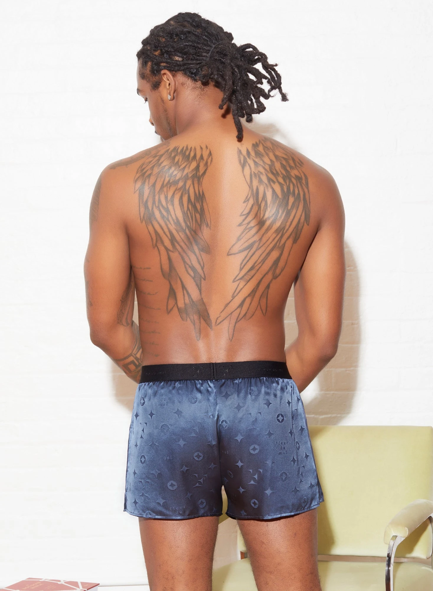 Fleur Du Mal Unisex Boxer Short 6 Fleur Du Mal Unisex Boxer Short - Image 6