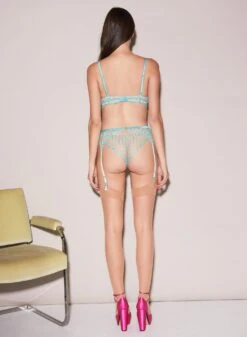 Fleur Du Mal Dotty Grid Demi Bra -Sexy Wear Hub FDM 111522 10739full