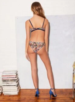 Fleur Du Mal Paisley Mesh Demi Bra -Sexy Wear Hub FL 082021 1 0067full