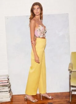 Fleur Du Mal Cotton Wide Leg Jean 14 Fleur Du Mal Cotton Wide Leg Jean -Sexy Wear Hub FL 082021 1 2047full