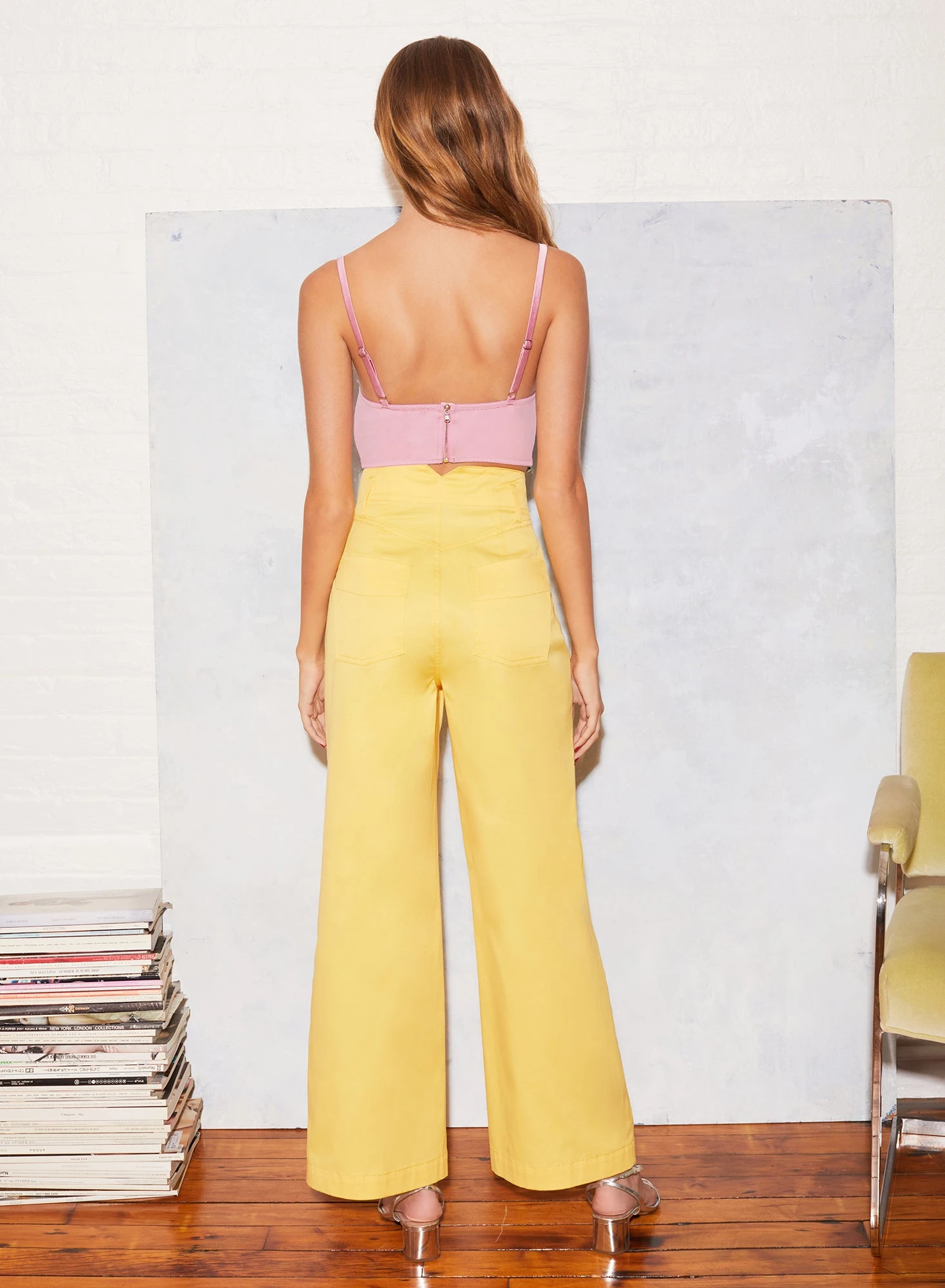 Fleur Du Mal Cotton Wide Leg Jean 2 Fleur Du Mal Cotton Wide Leg Jean - Image 2