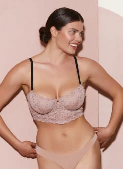 Fleur Du Mal Charlotte Longline Bra
