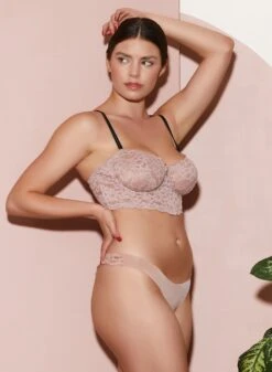 Fleur Du Mal Charlotte Longline Bra -Sexy Wear Hub FleurDuMal9487 crop 108547a5 fe34 431a 8d50 1c28b2907900