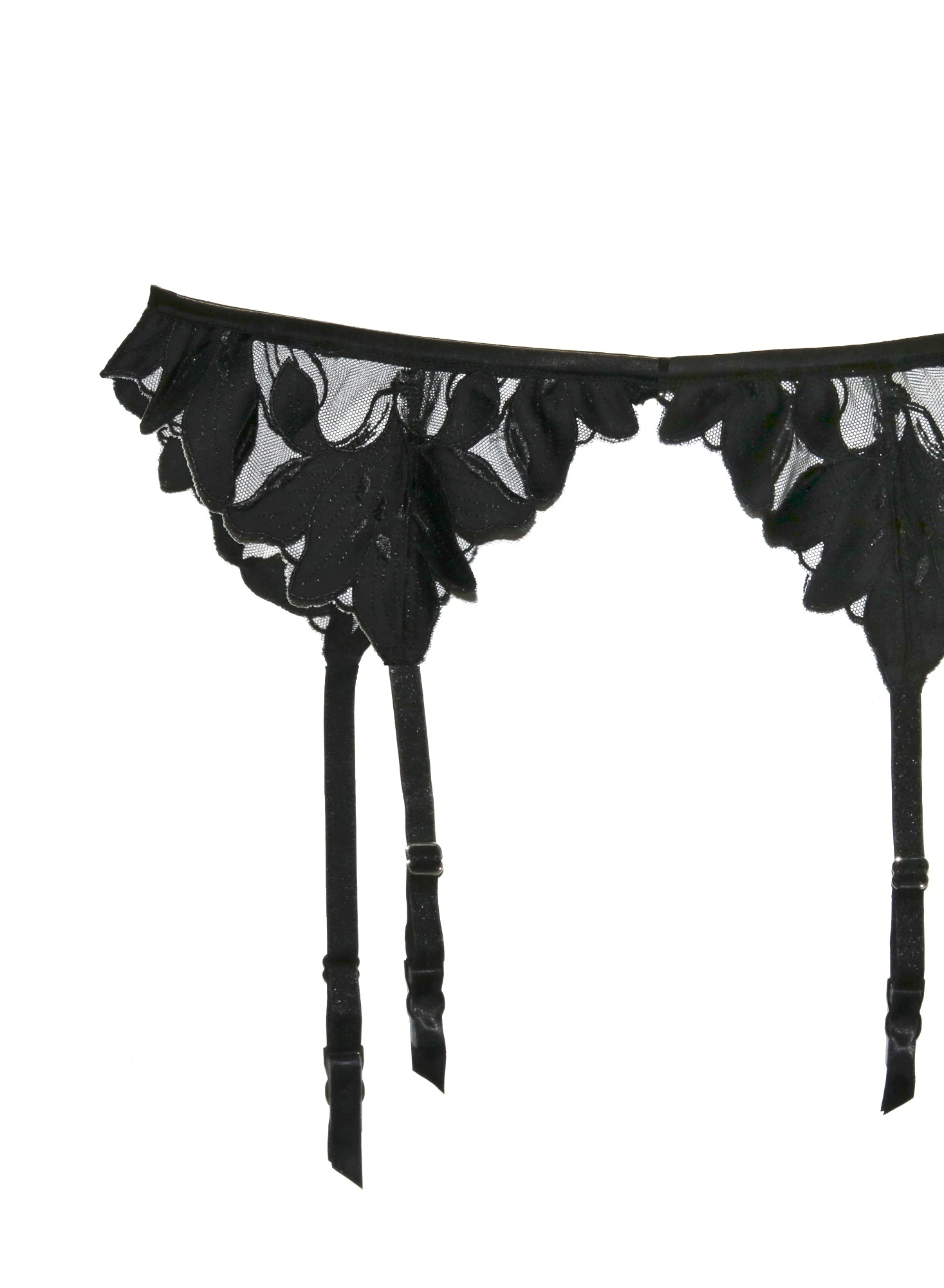 Fleur Du Mal Lily Embroidery Garter Belt 7 Fleur Du Mal Lily Embroidery Garter Belt - Image 7