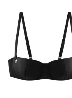 Fleur Du Mal Grommet Balconette Bikini Top -Sexy Wear Hub SW0066 BLACK web crop