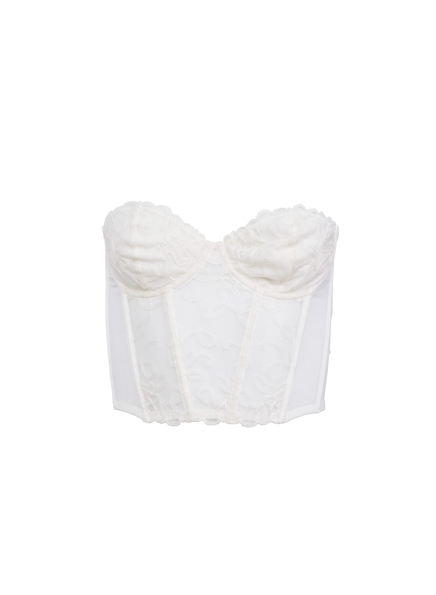 Fleur Du Mal Bella Embroidery Bustier 7 Fleur Du Mal Bella Embroidery Bustier - Image 7