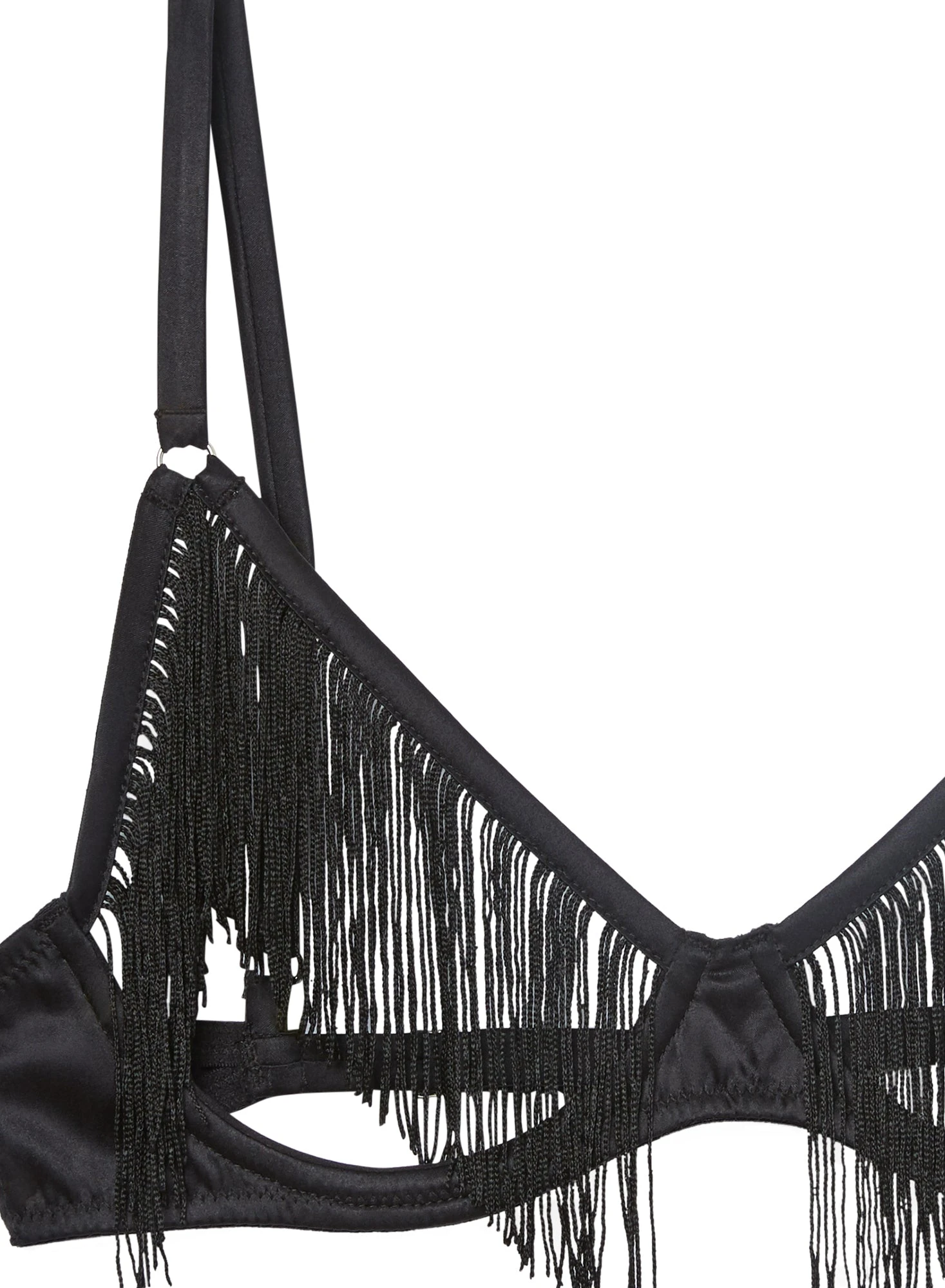 Fleur Du Mal Fringe Ouvert Bra 7 Fleur Du Mal Fringe Ouvert Bra - Image 7