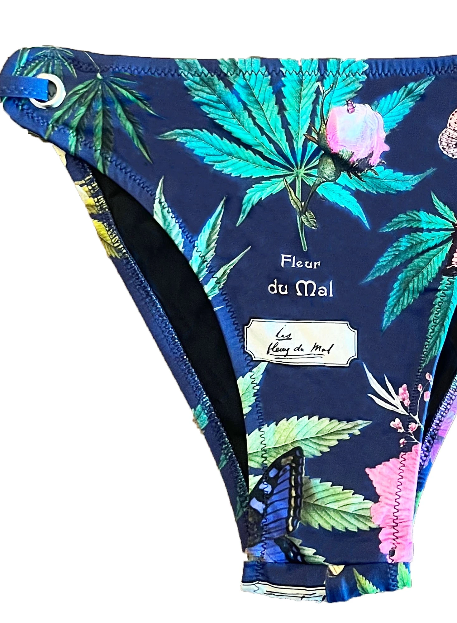 Fleur Du Mal Botanical Grommet Bikini Bottom 6 Fleur Du Mal Botanical Grommet Bikini Bottom - Image 6