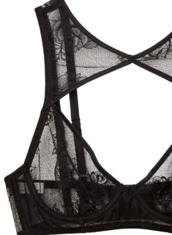 Fleur Du Mal Bouquet Lace High Neck Bra 16 Fleur Du Mal Bouquet Lace High Neck Bra -Sexy Wear Hub bouquethighneckbraflat2