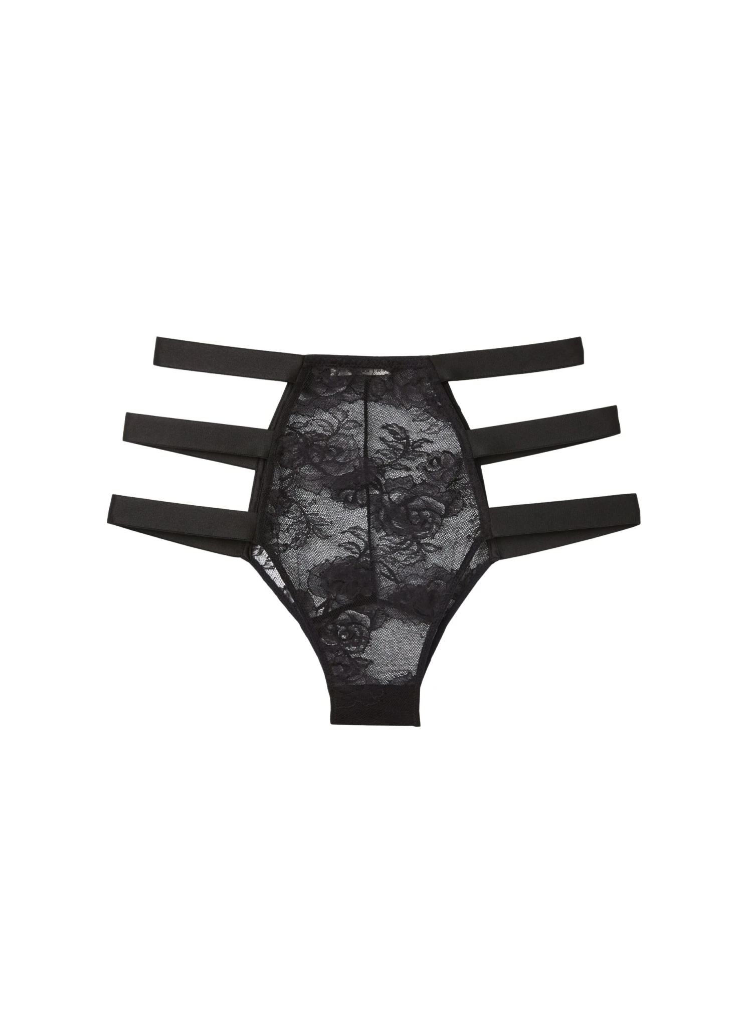 Fleur Du Mal Bouquet Lace Strappy High Waist Panty 4 Fleur Du Mal Bouquet Lace Strappy High Waist Panty - Image 4