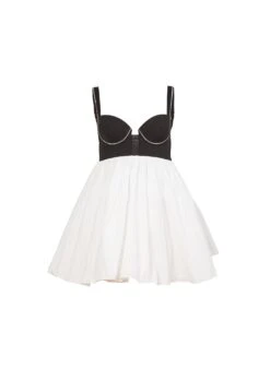Fleur Du Mal Bustier Babydoll Dress -Sexy Wear Hub bustierbabydollflat1