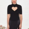 Fleur Du Mal DB Heart Top
