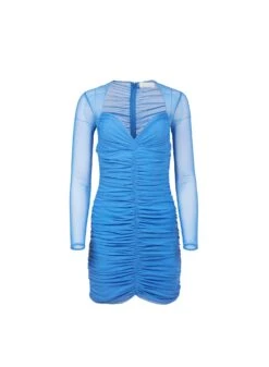 Fleur Du Mal Ruched Mini Dress -Sexy Wear Hub cindydressflat1