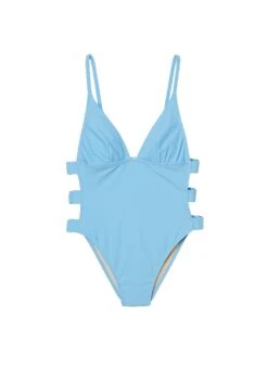 Fleur Du Mal High Leg Cutout One Piece -Sexy Wear Hub cutoutonepieceflat1