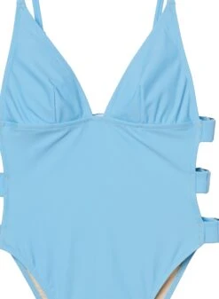 Fleur Du Mal High Leg Cutout One Piece -Sexy Wear Hub cutoutonepieceflat2