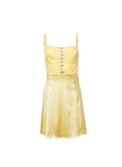 Fleur Du Mal Hook & Eye Bustier Dress -Sexy Wear Hub daffodildress