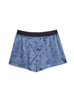 Fleur Du Mal Unisex Boxer Short 11 Fleur Du Mal Unisex Boxer Short -Sexy Wear Hub deepslateboxerflat1