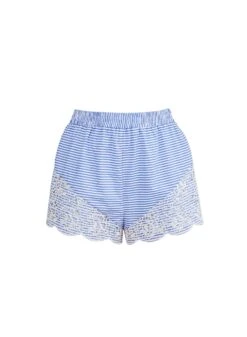 Fleur Du Mal Eyelet Embroidery Short -Sexy Wear Hub eyeletshortflat1