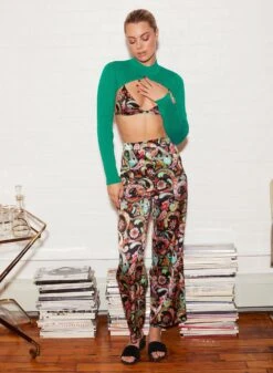 Fleur Du Mal Paisley Print Pant 16 Fleur Du Mal Paisley Print Pant -Sexy Wear Hub fleur 052521 2 1417full