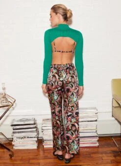 Fleur Du Mal Paisley Print Pant 11 Fleur Du Mal Paisley Print Pant -Sexy Wear Hub fleur 052521 2 1440full