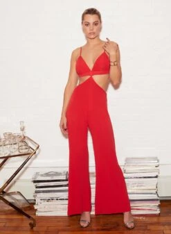 Fleur Du Mal Luxe Matte Jersey Jumpsuit -Sexy Wear Hub fleur 052521 2 1688full
