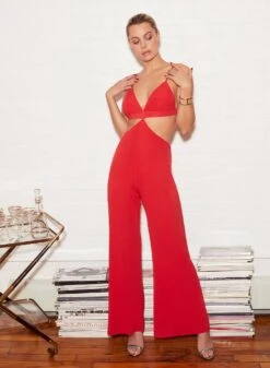 Fleur Du Mal Luxe Matte Jersey Jumpsuit -Sexy Wear Hub fleur 052521 2 1692full