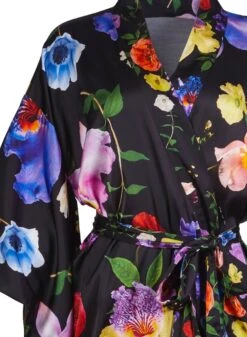 Fleur Du Mal Enchanted Garden Kimono -Sexy Wear Hub floralkimonoflat2