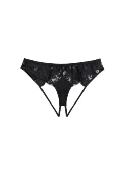 Fleur Du Mal Foxy Lace Ouvert Panty -Sexy Wear Hub foxylaceouvertflat1