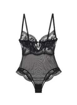 Fleur Du Mal Frankie Lace Bodysuit -Sexy Wear Hub frankielacebodysuitflat1
