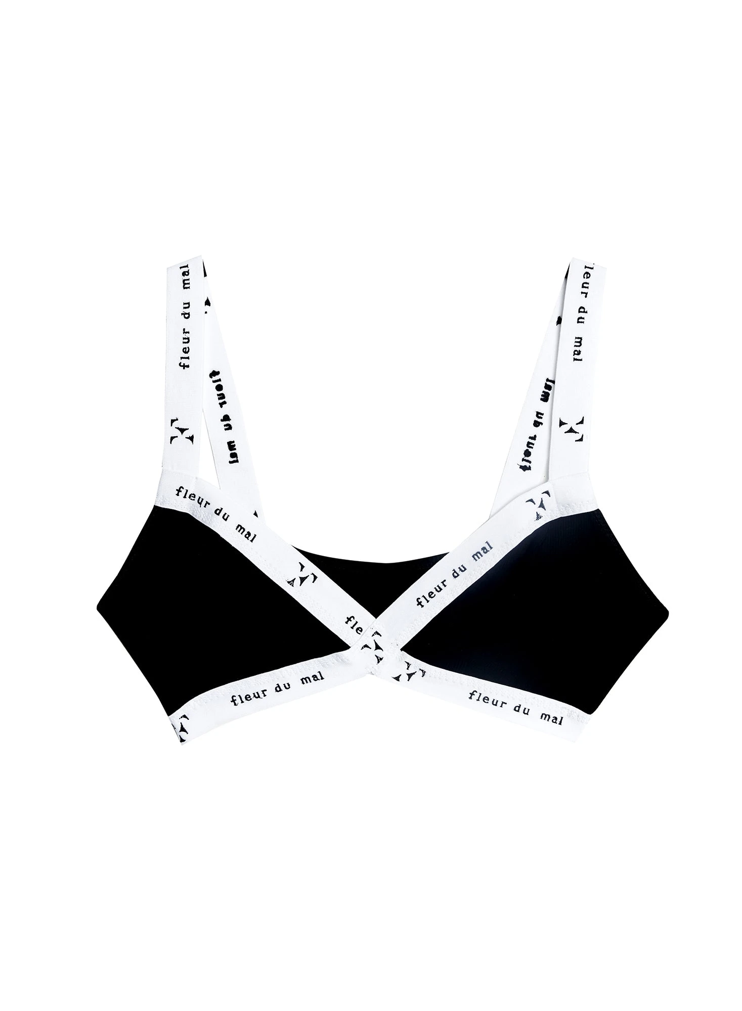 Fleur Du Mal Garçon Criss Cross Bralette 2 Fleur Du Mal Garçon Criss Cross Bralette - Image 2