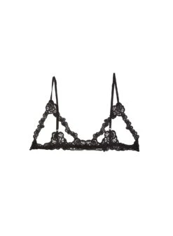 Fleur Du Mal Fleur Guipure Ouvert Bralette -Sexy Wear Hub guipurebraletteflat1